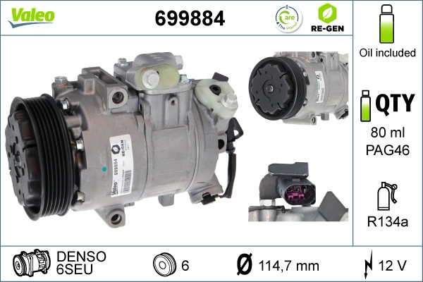 Compressor, air conditioning (699884)