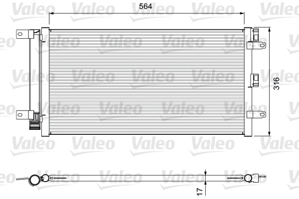 Condenser, air conditioning (814401)