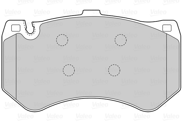 Brake Pad Set, disc brake (601557)