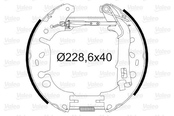 Brake Shoe Set (554889)