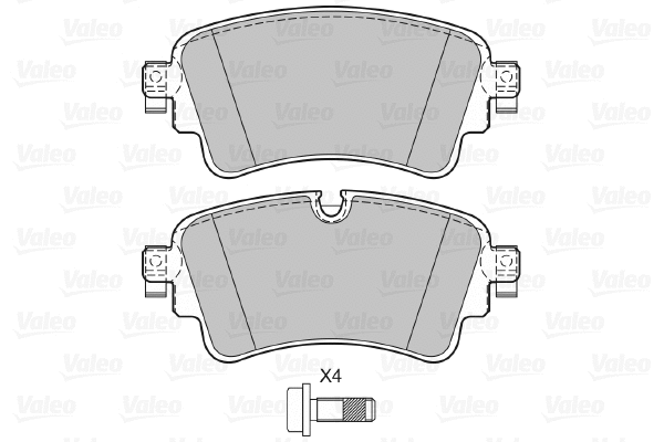Brake Pad Set, disc brake (601497)