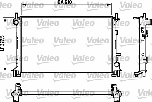 Radiator, engine cooling (732732)