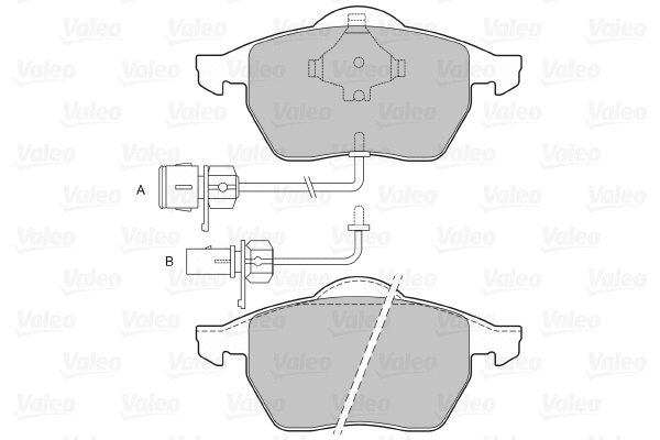 Brake Pad Set, disc brake (598751)