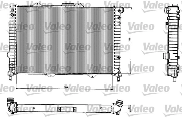 Radiator, engine cooling (732584)