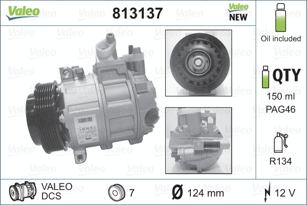 Compressor, air conditioning