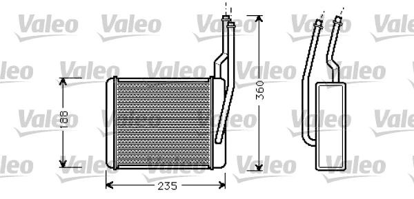 Heat Exchanger, interior heating (812274)