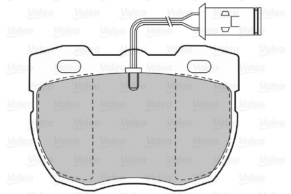 Brake Pad Set, disc brake (598498)