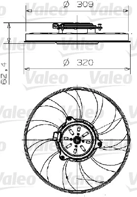 Fan, engine cooling (696003)