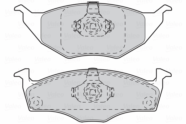 Brake Pad Set, disc brake (301735)