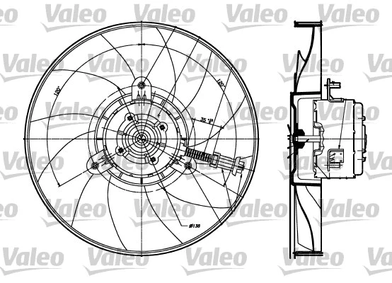 Fan, engine cooling (698357)