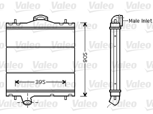 Radiator, engine cooling (733448)