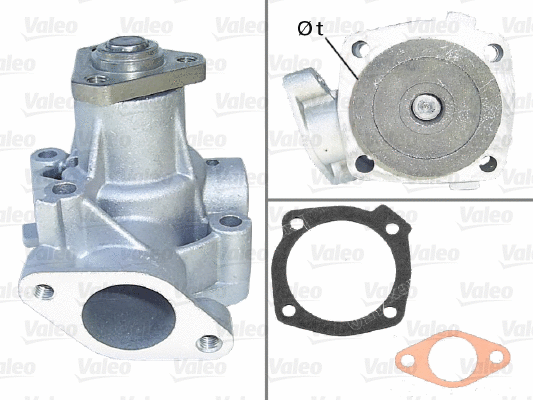 Water Pump, engine cooling (506123)