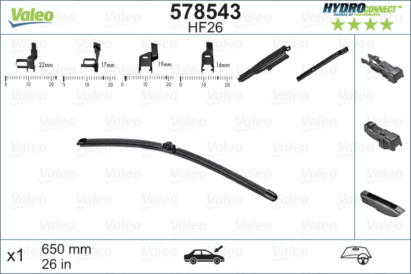 Wiper Blade (578543)