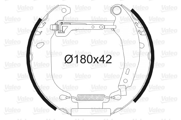 Brake Shoe Set (554833)
