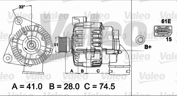 Alternator (437500)