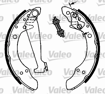 Brake Shoe Set (553746)