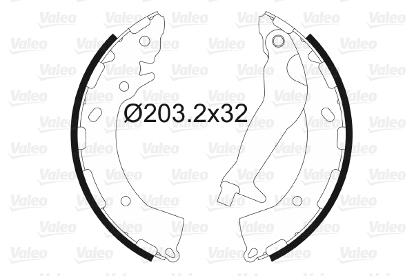 Brake Shoe Set (564169)
