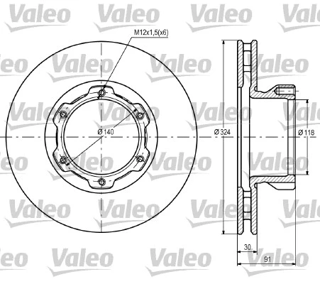 Brake Disc (187108)