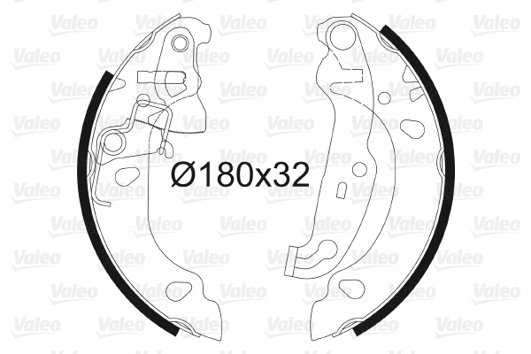 Brake Shoe Set (562771)