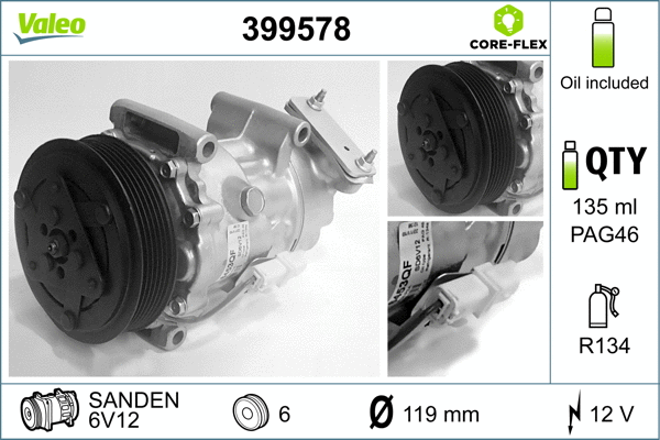 Compressor, air conditioning (399578)