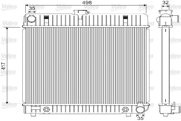 Radiator, engine cooling (733139)
