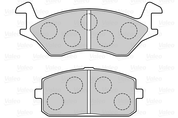 Brake Pad Set, disc brake (670504)