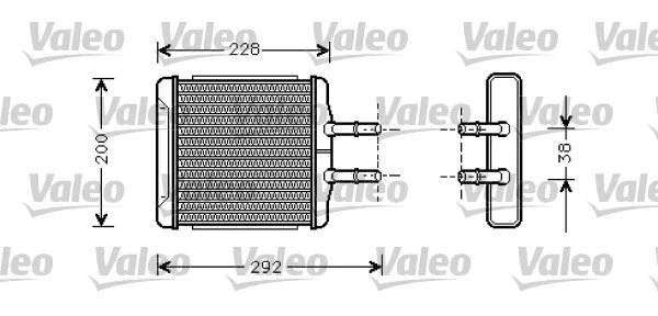 Heat Exchanger, interior heating (812335)