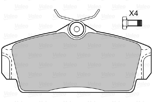 Brake Pad Set, disc brake (598450)