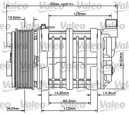 Compressor, air conditioning (815835)