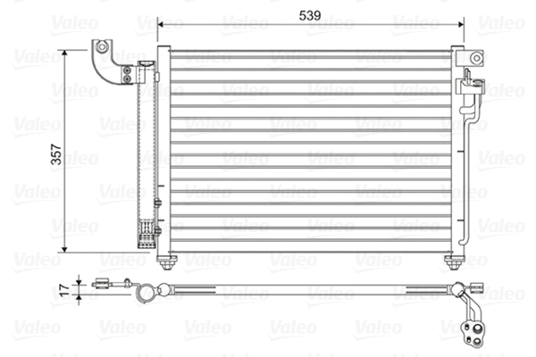 Condenser, air conditioning (814356)