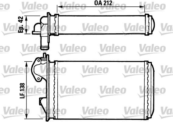 Heat Exchanger, interior heating (812029)