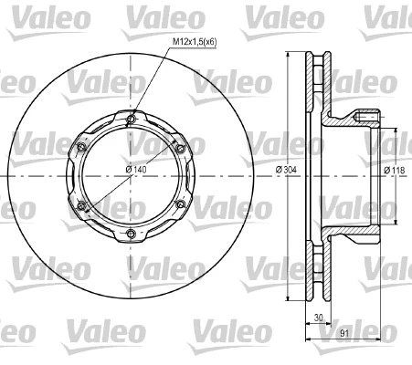 Brake Disc (187105)