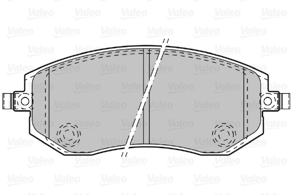 Brake Pad Set, disc brake (598853)