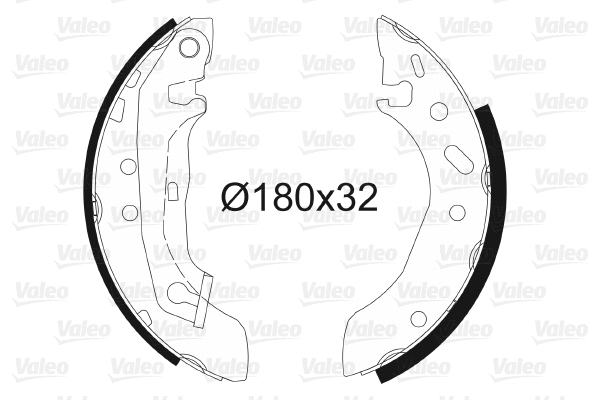 Brake Shoe Set (562085)