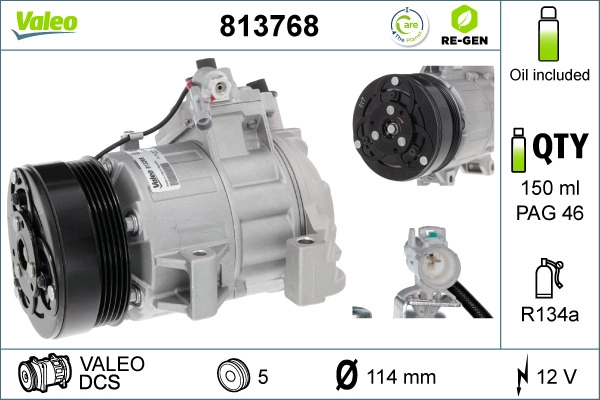 Compressor, air conditioning (813768)
