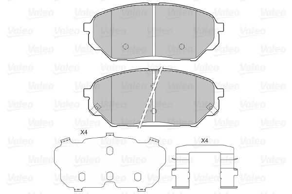 Brake Pad Set, disc brake (601308)