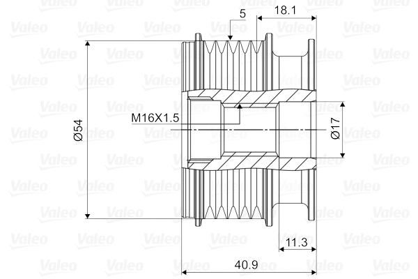 Alternator Freewheel Clutch
