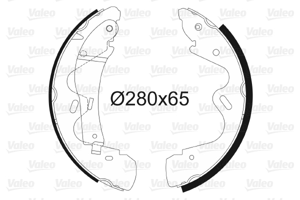 Brake Shoe Set (564100)