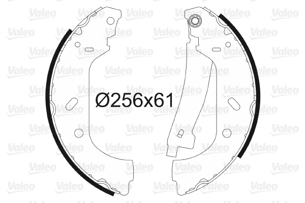 Brake Shoe Set (562552)