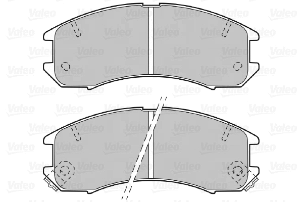Brake Pad Set, disc brake (598250)