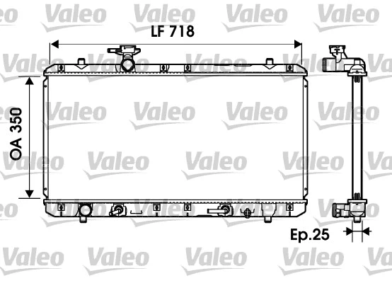 Radiator, engine cooling (734165)