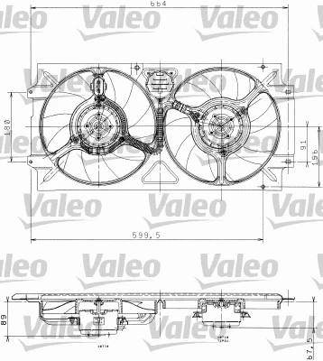 Fan, engine cooling (698359)