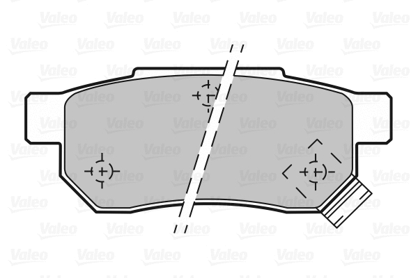 Brake Pad Set, disc brake (598286)