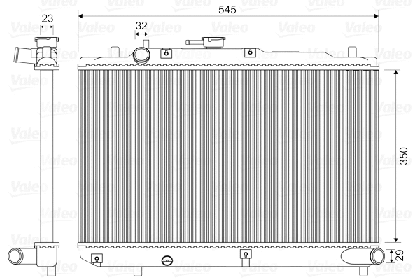 Radiator, engine cooling (731036)