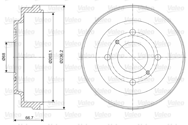 Brake Drum (237115)