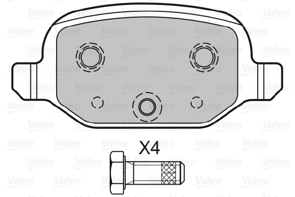 Brake Pad Set, disc brake (601303)