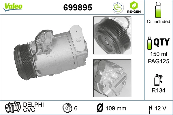 Compressor, air conditioning (699895)