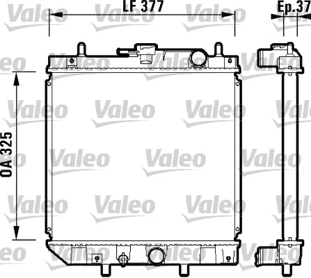 Radiator, engine cooling (731857)