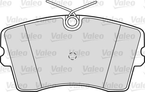 Brake Pad Set, disc brake (598186)