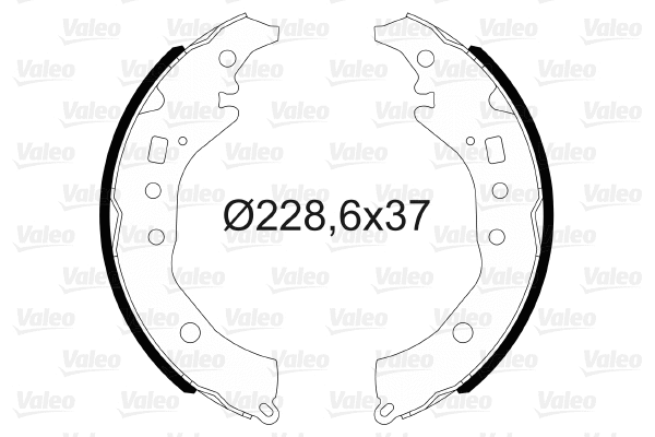 Brake Shoe Set (564176)
